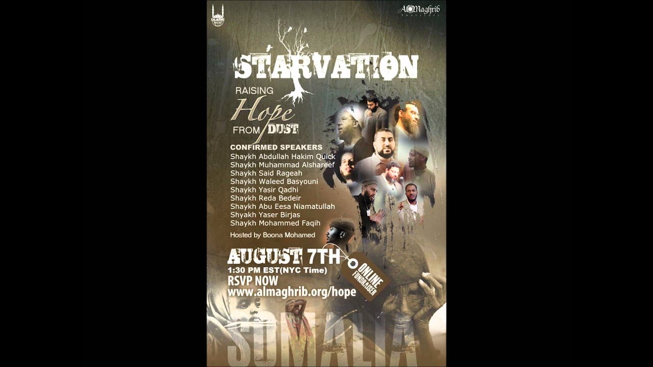 Shkh Saeed Rageah Part 2 - AlMaghrib Fundraiser for Somalia 2011