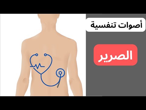  الصرير أصوات الرئة المرضية