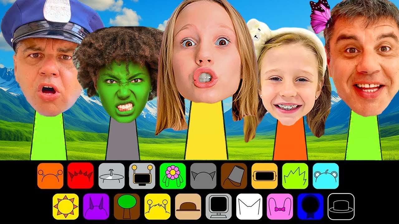 Super Remix of Like Nastya Show P11 | Incredibox Sprunki Song (Cover)