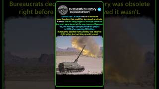XM2001 Crusader: The U.S. Army’s Most Advanced Super-Howitzer and artillery system #shorts