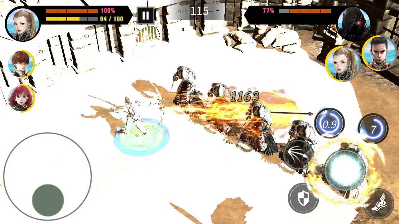 Joezapp : Dragonraja Mobile Testing PvP 10 Time SEA server