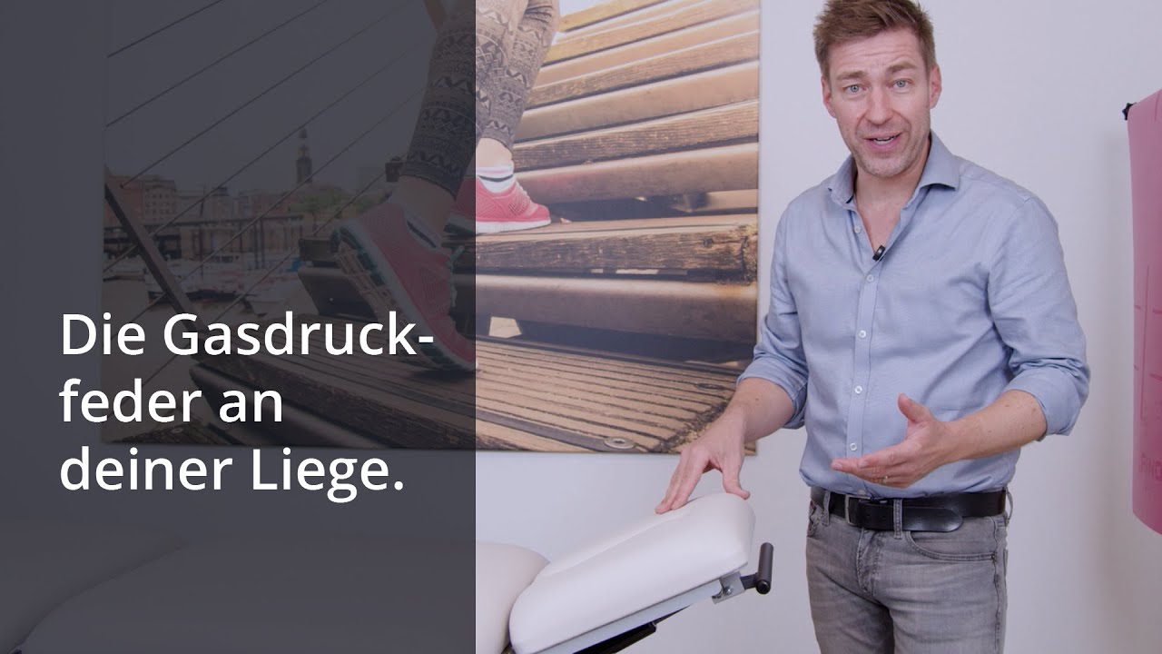 Gasdruckfeder an PINO Liegen einstellen // mit Thomas Drotleff