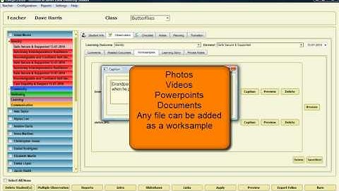 ClassMon - a tool for the Early Years Learning Framework
