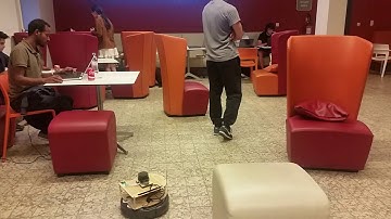 Autonomous Mobile Robot following a person with 2D LIDAR