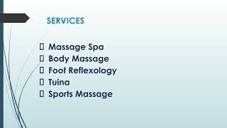 Best service for Tuina in Ang Mo Kio