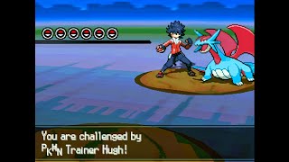 Pokemon Pitch Black 2 - Rival Hugh Undella Town Singles, Hard Mode