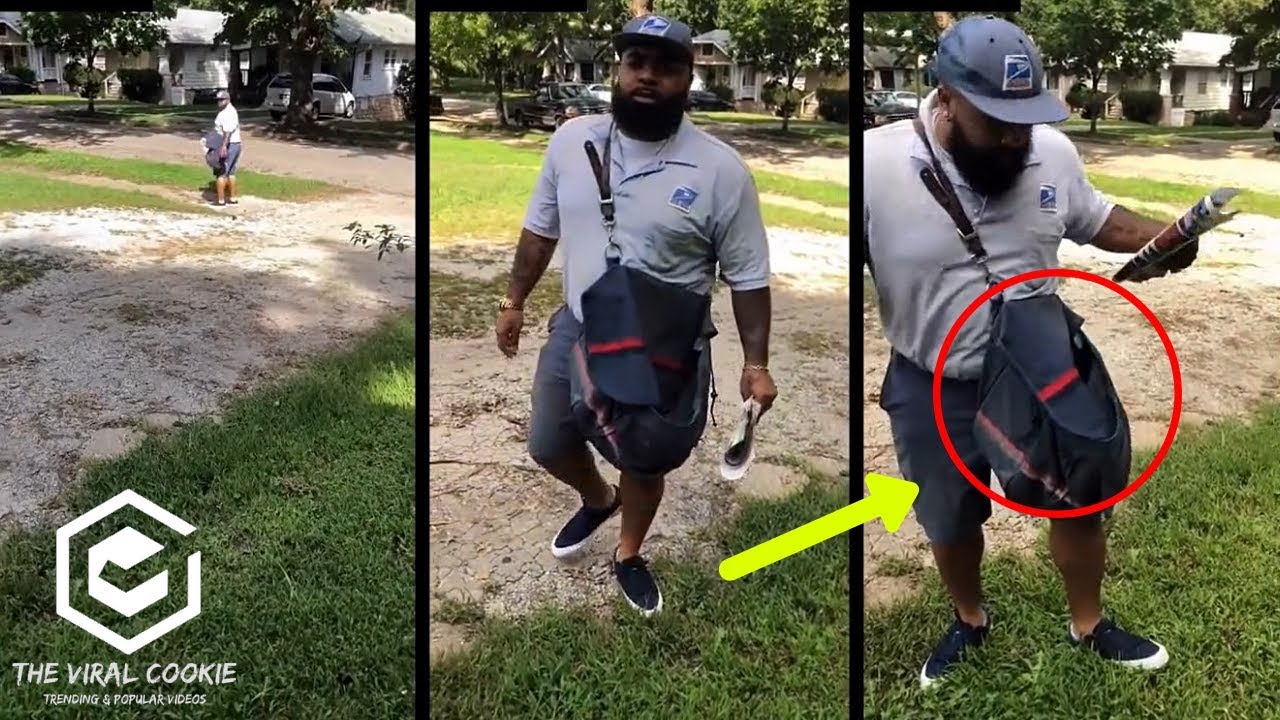 MAIL CARRIER PULLS OUT A GUN! | Mail Man VS Homeowner