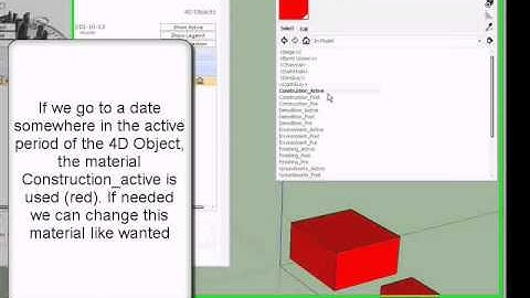 4D Virtual Builder for Sketchup - Insight in 4D Types