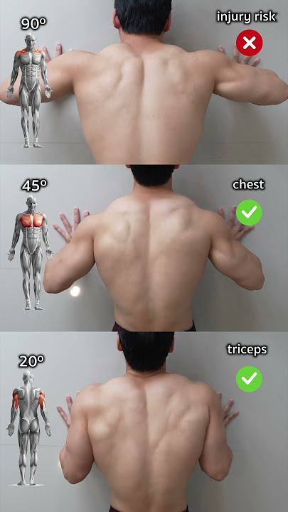 📌PUSH-UPS VARIATIONS to target different muscle groups