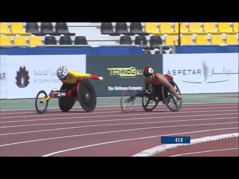 Women's 400m T53 | heat 1 |  2015 IPC Athletics World Championships Doha