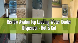 Review Avalon Top Loading Water Cooler Dispenser - Hot & Cold Water, Child Safety Lock, Innovative S