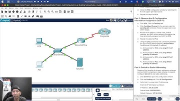 Packet Tracer - Add Computers to an Existing Network (Indonesia)