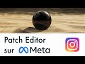 Tutoriel 3d  patch editor  comment faire une rotation 3d sur instagram