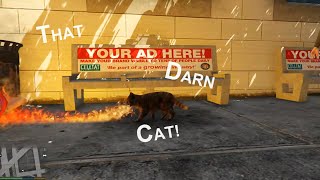 That Darn GTA Cat (GTA 5 Firebreathing Demon Kitty Mod)
