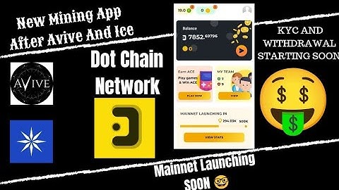DotChain Mining App | Dot Chain Network | New Mining App | How To Create Account And Start Mining