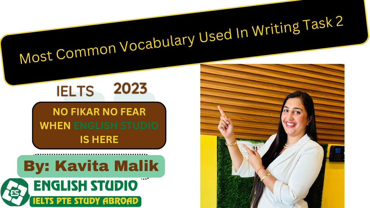 Most Common Vocabulary Used In Writing Task 2