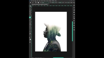 Photoshop Double Exposure Effect is Lit🔥 #shorts