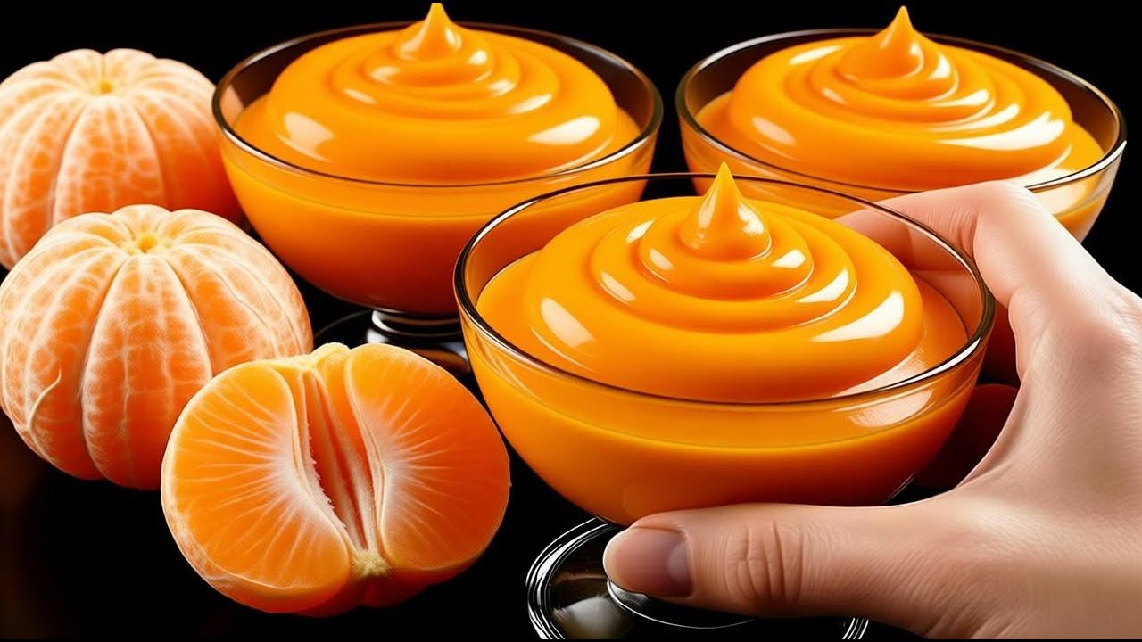 🍊 ЗНАМЕНИТЫЙ мандариновый мусс! Лучший итальянский десерт за 5 минут!