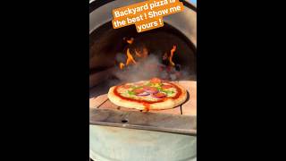 Homemade Pizza is the best ! #pizza #pizzaoven #youtubeshorts