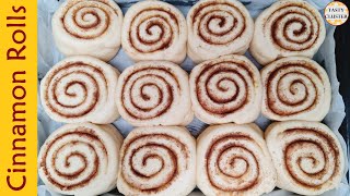 Quick and Easy Homemade Cinnamon Rolls | How to make cinnamon rolls | Soft and Fluffy Cinnamon Rolls