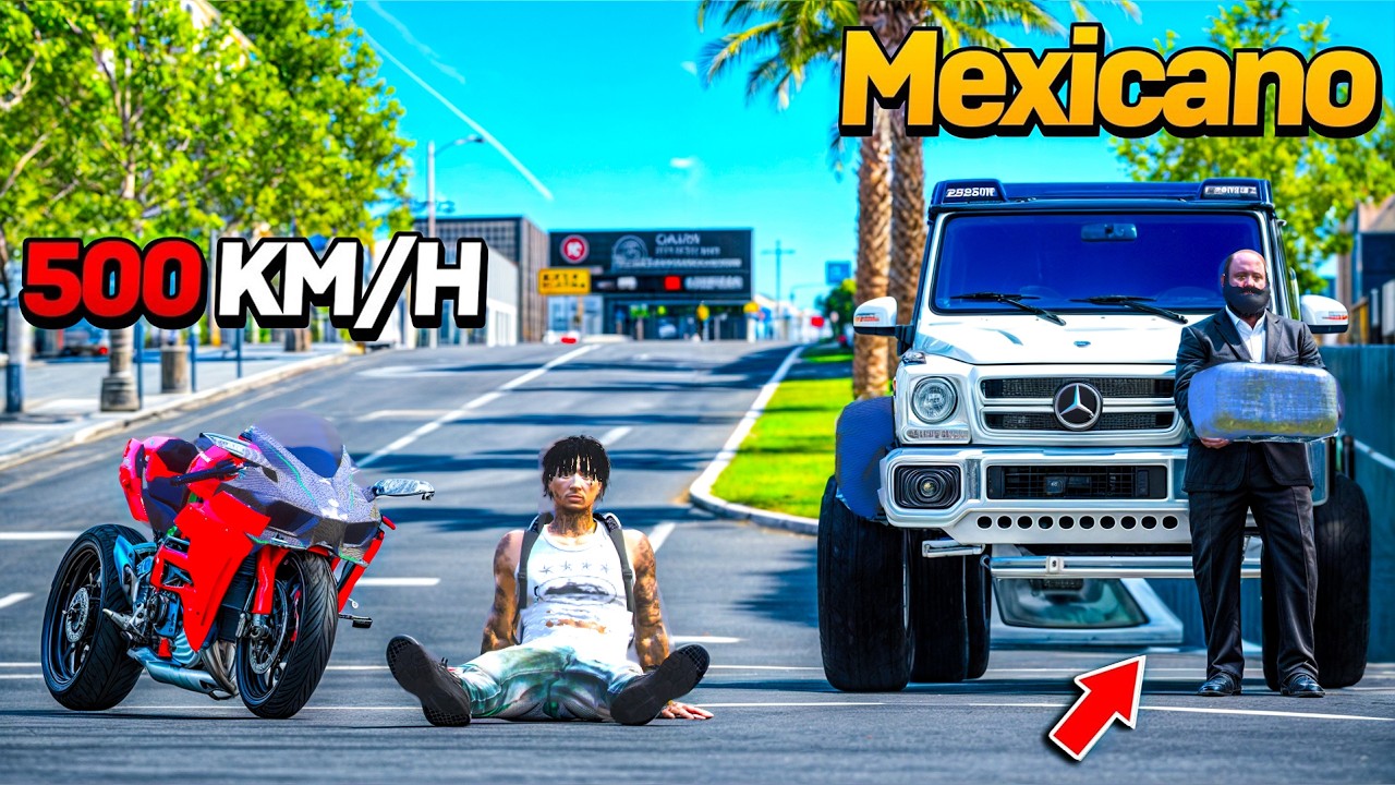 Utilizamos Una H2R Para Huir De Una Ganga De Moteros Gta Rp