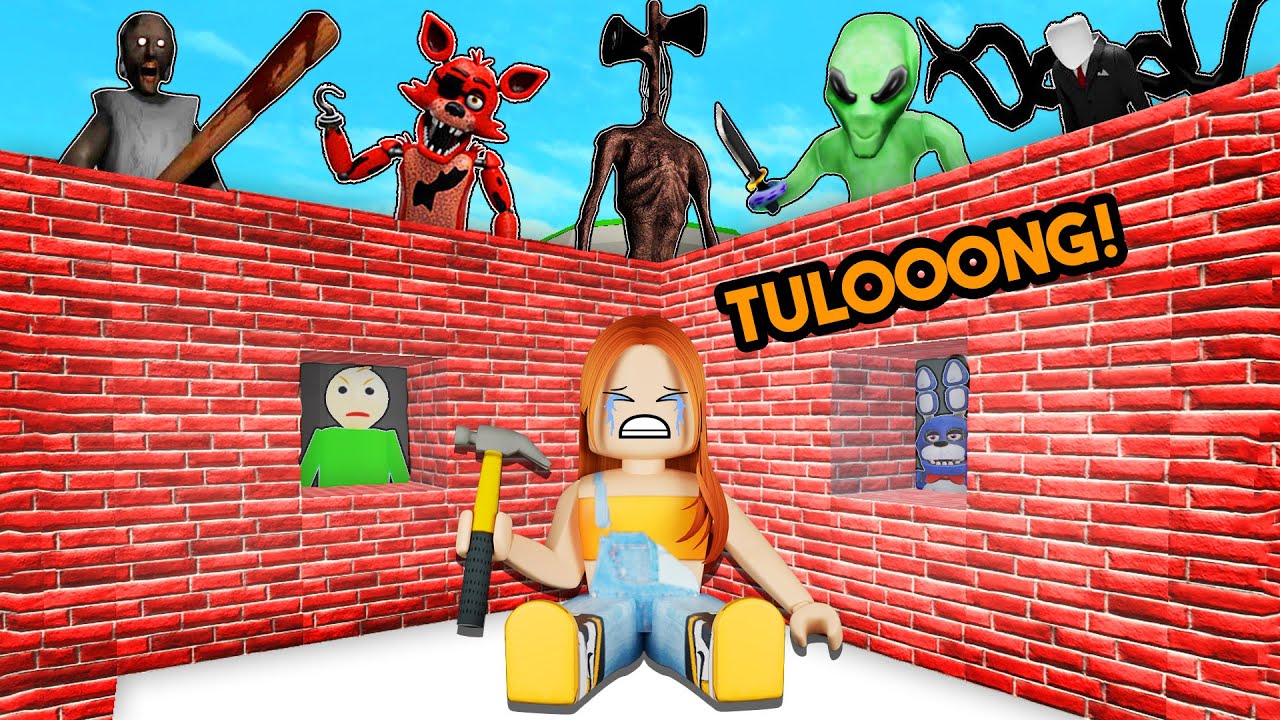 TULONG ANG DAMING MONSTERS SA LABAS NG BAHAY KO 😭 | ROBLOX Build to Survive