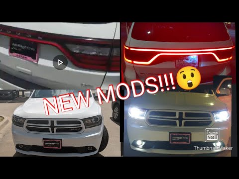 NEW MODS ON MY DURANGO GT (CJ on 32s I'm coming for that track hawk ...