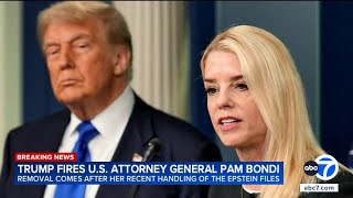 Pam Bondi replaced by Todd Blanche as Attorney General
