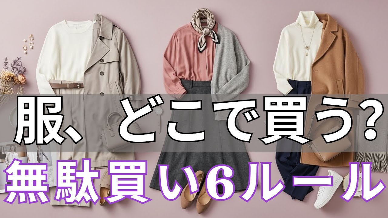 【春ファッション 2026】まだ迷っていませんか 服をどこで買えばいい？60代女性の店選び 失敗しない5条件と見つけ方 さらに無駄買いしない6つのルールと少ない服で回すコツ