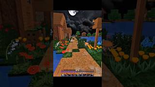 My fast night in Minecraft 😨😭 ? !...#minecraft #shorts