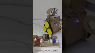 ROBOT CASERO HECHO EN CARTON #ROBOT #CARTON #CASERO