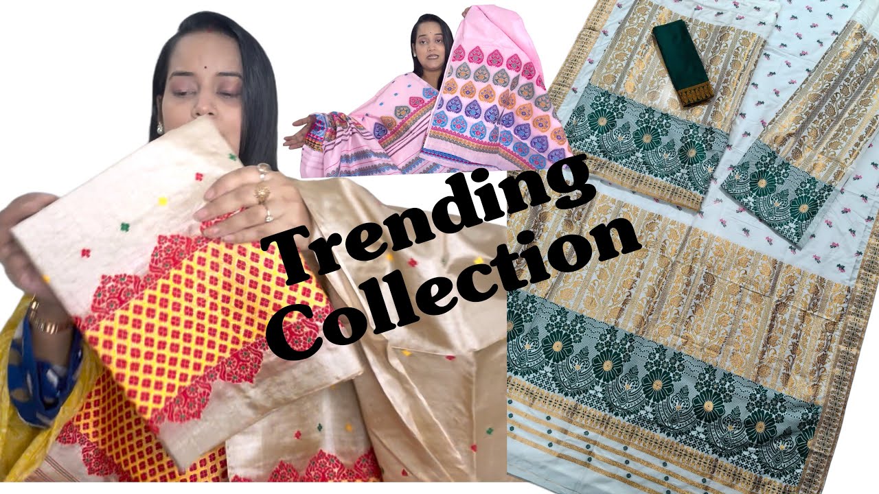 Saraswati puja collection |||আমাৰ সবাতোকৈ বেচি বিক্ৰী হোবা semi set ..