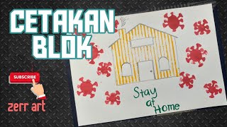 Aktiviti Cetakan Blok Pendidikan Seni Visual Sekolah Rendah Youtube