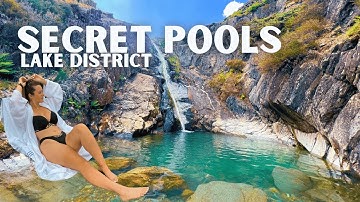Secret wild swimming spot in the Lake District (Van Life UK) S4 Ep4
