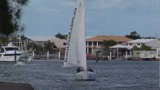 Sunshine Sailing Australia J24 Downwind