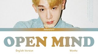 WONHO (원호) – Open Mind (English Version) [Color Coded Eng]
