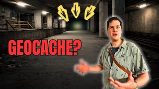 Geocaching In An Underground Abandoned Train Station