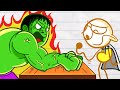 Hulk Army VS Mad Max & Puppy | Pencilmation | Animated Cartoons Characters