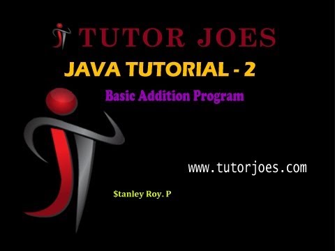 Addition in Java Program - YouTube