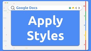 Google Docs - Apply Styles
