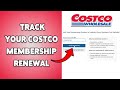 How To Track Your Costco Membership Renewal | Check Costco Membership Renewal Date 2026