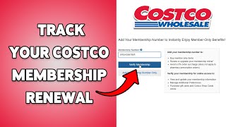 How To Track Your Costco Membership Renewal | Check Costco Membership Renewal Date 2026