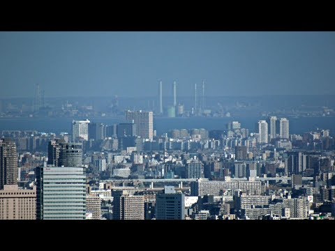 サンシャイン60から新浦安を望む