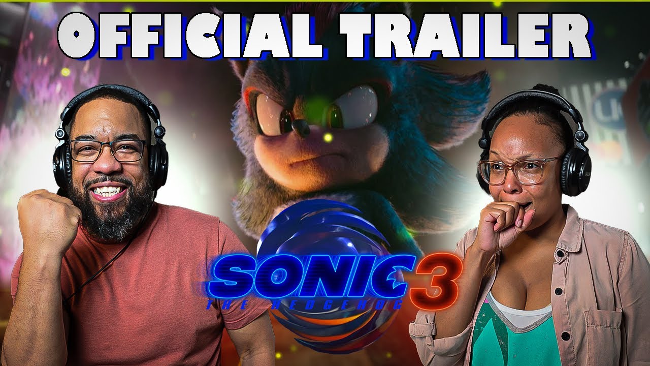 Sonic the Hedgehog 3 | Official Movie Trailer REACTION!! - YouTube