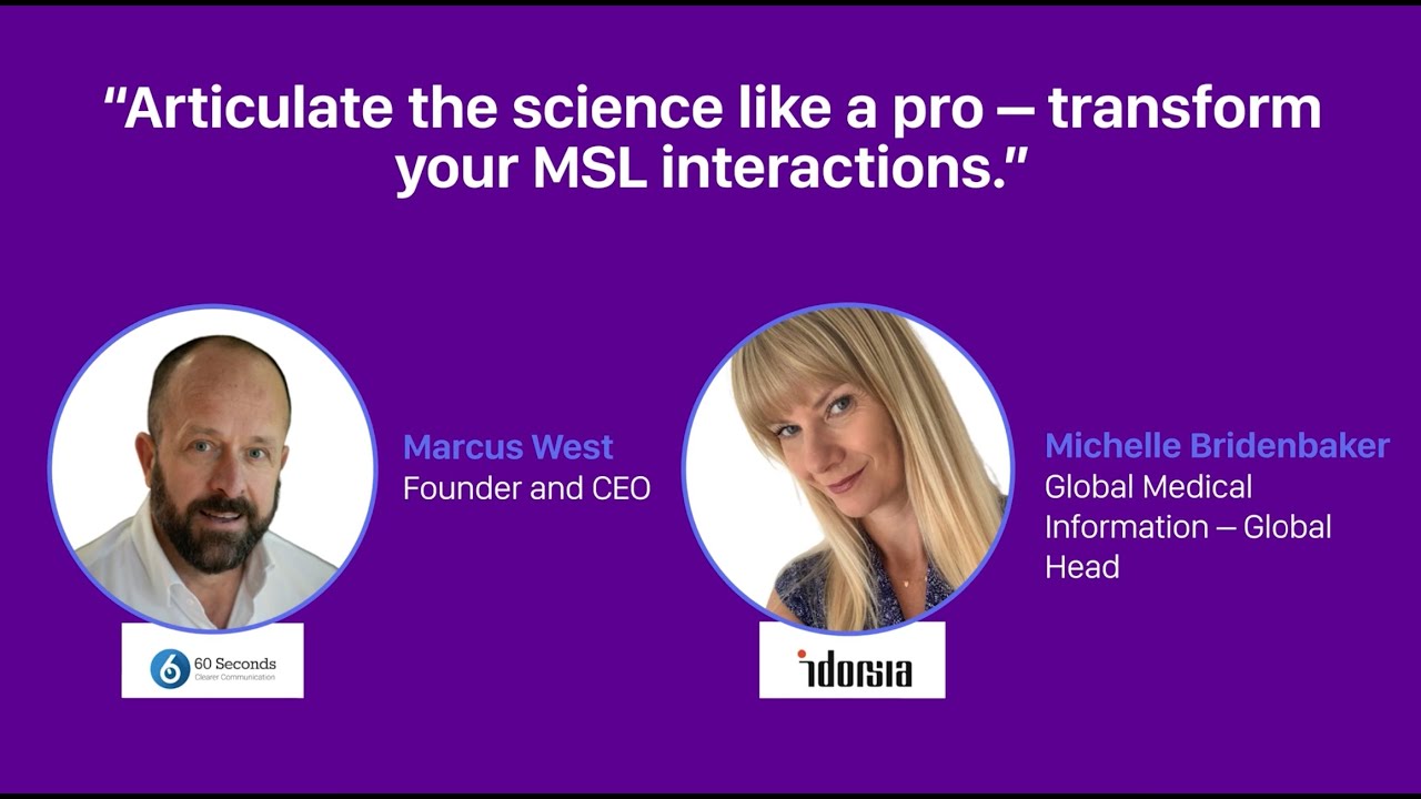 Articulate the science like a pro – transform your MSL interactions.