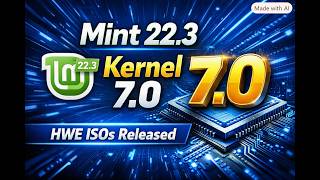 Linux Mint 22.3 Releases New HWE ISOs with Linux Kernel 7.0 — Big Improvements Coming!