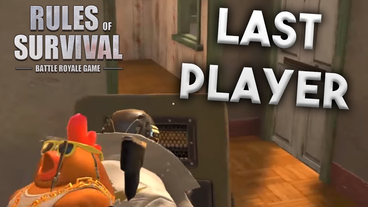 RIOT SHIELD TROLLING THE LAST PLAYER! Rules of Survival Gameplay