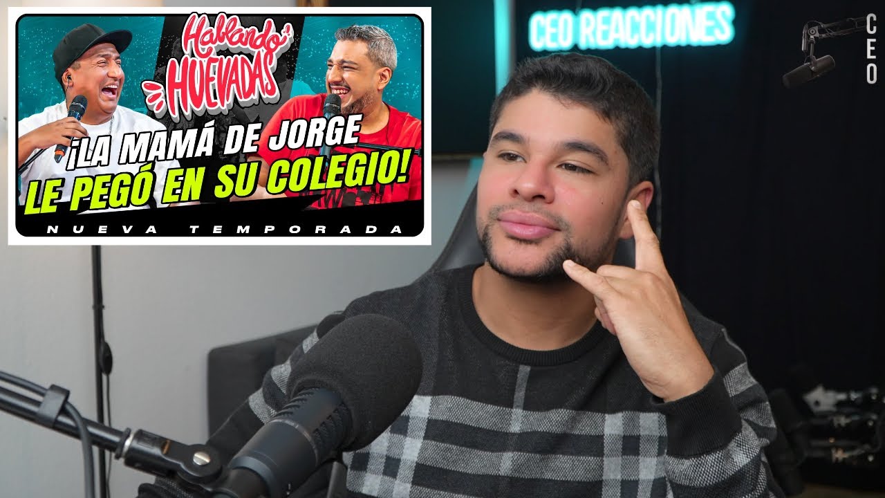 HABLANDO HUEVADAS REACCION 🇵🇪 LA MAMA DE JORGE LE PEGO EN EL COLEGIO
