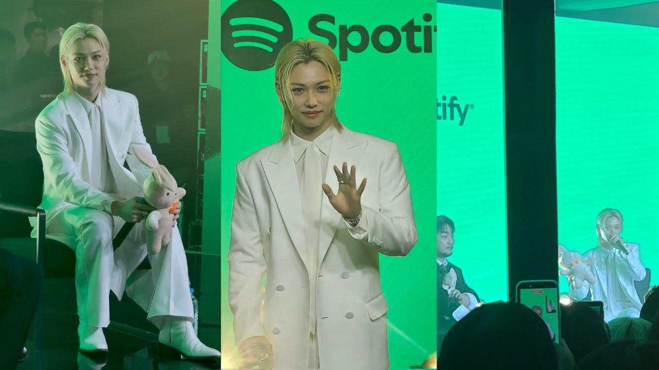Felix Stray Kids At Spotify x Naver Event Today
