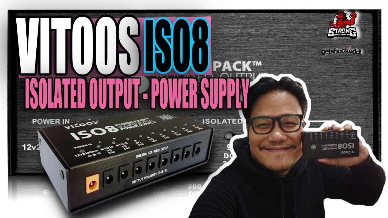 Vitoos ISO8 パワーサプライ VITOOS ISO8 ISOLATE OUTPUT - POWER SUPPLY #VITOOS #ISO8